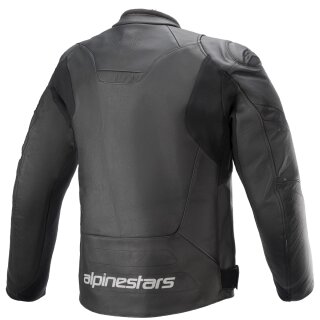 Alpinestars Faster V2 leather jacket men black