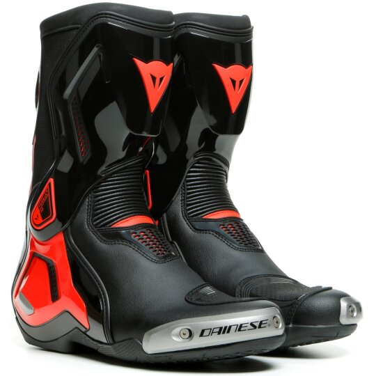 Dainese Torque 3 Out men´s motorcycle boots black / fluo red 43