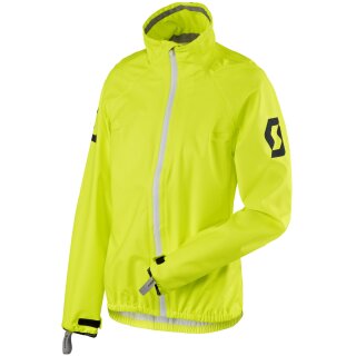 Scott Ergonomic Pro DP women&acute;s rain jacket yellow