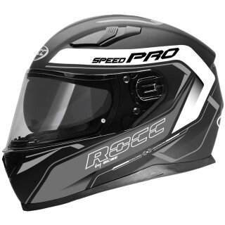 ROCC 451 full face helmet matt black / white