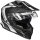 ROCC 782 cross helmet matt black / white L