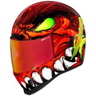 Icon Airform Manikr Full Face Helmet red