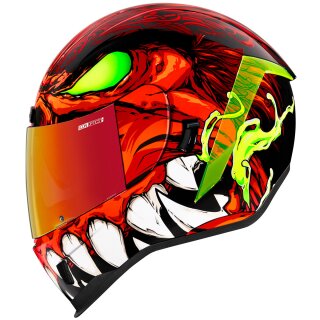 Icon Airform Manikr Full Face Helmet red