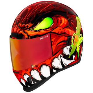Icon Airform Manikr Full Face Helmet red M