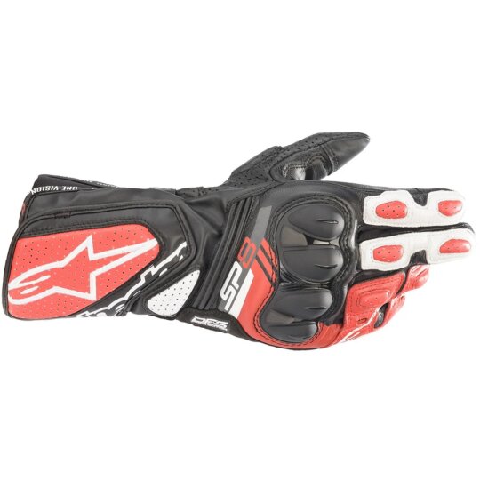 Alpinestars SP-8 V3 Handschuh schwarz / weiß / rot S