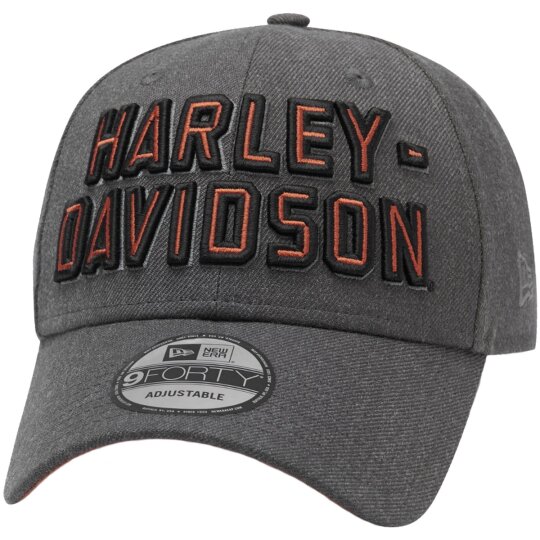 HD Cap embroidered graphic grey