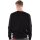 Alpha Industries Basic Sweater Embroidery schwarz / weiss