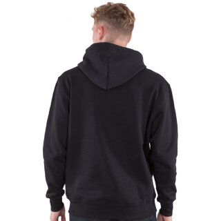 Alpha Industries Basic Hoody Embroidery black / white 3XL