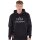 Alpha Industries Basic Hoody Embroidery black / white 3XL