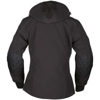 Chaqueta Softshell Modeka Clarke para mujeres negra