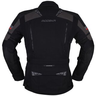 Modeka Motorradjacke Panamericana II schwarz / dunkelgrau