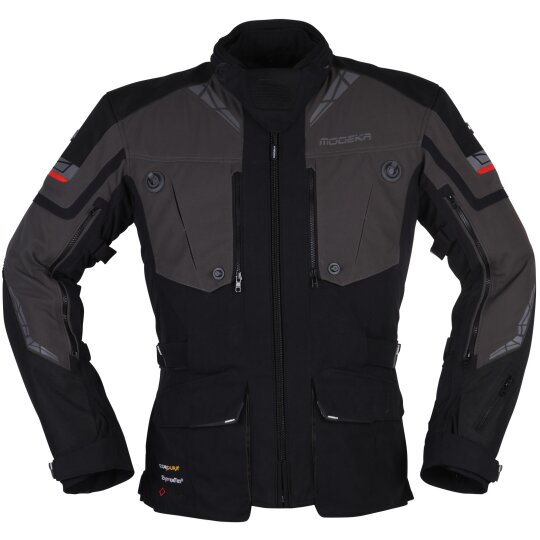Modeka motorcycle jacket Panamericana II black / dark grey M