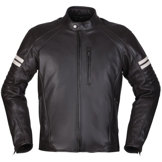 Modeka August 75 Leather Jacket black / white M