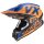 Scorpion VX-16 Air X-Turn Matt-Orange / Blau L