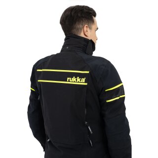 Rukka Rapto-R Mens Jacket black / yellow