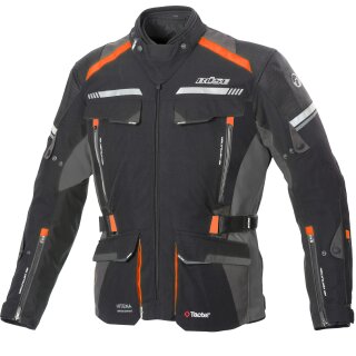 Büse Highland II Textile Jacket black / orange