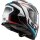 LS2 FF800 Storm full-face helmet Racer blue / red