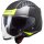 LS2 OF600 Copter Casco Jet Urbane negro mate / amarillo