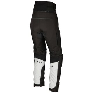 Modeka Elaya Textilhose Damen hellgrau / schwarz 38