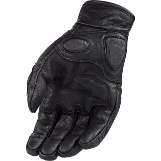 LS2 Los guantes de cuero oxidado negros L