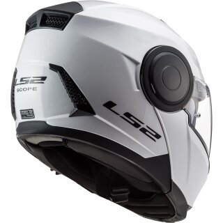 LS2 FF902 Scope flip helmet Solid white