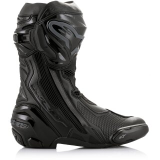 Botas de moto Alpinestars Supertech-R negras / negras