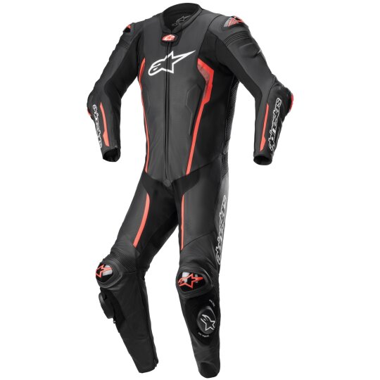 Alpinestars Missile V2 1pc Leather Suit Tech Air black / red-fluo 56