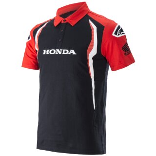 Alpinestars Honda Polo Shirt rot / schwarz