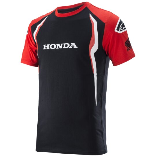 Alpinestars Honda T-Shirt rot / schwarz 4XL