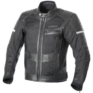 B&uuml;se Sunride Textile-/Leather Jacket Black 50