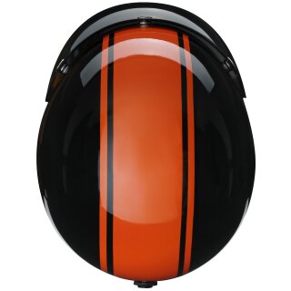 Kochmann RB-676 Jet Helmet Black / Orange