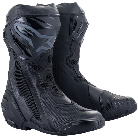 Alpinestars Supertech-R Motorcycle Boots black / black 43