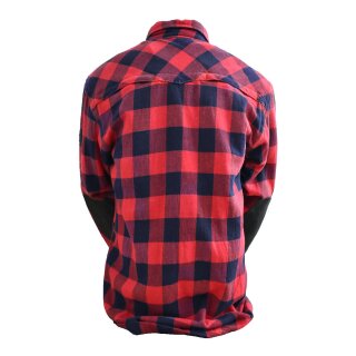 Bores Lumberjack Jacken-Hemd blau / rot Herren S