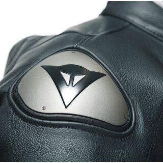 Dainese Tosa 1 pcs. perf. leather suit black / black / white 52