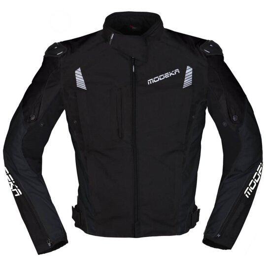 Modeka Lineos Textiljacke schwarz L