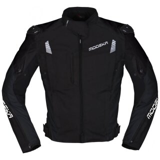 Modeka Lineos Textiljacke schwarz L