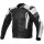 Büse Track leather jacket black / white ladies