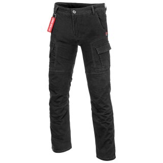 B&uuml;se Fargo Textile pants black ladies 40