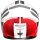 Rocc 862 Full-face helmet white / red L