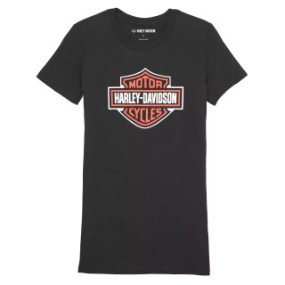 HD Ladies` T-Shirt Bar &amp; Shield black