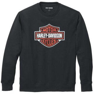 Harley Davidson Bar &amp; Shield Crewneck Pullover
