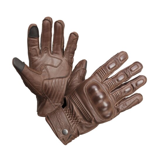 Modeka Urban Legend leather gloves brown