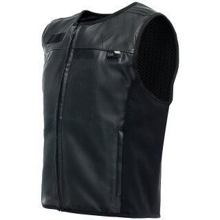 Dainese Men&acute;s Smart Jacket Airbag Vest Leather Black
