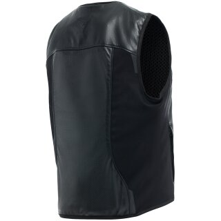Dainese Men&acute;s Smart Jacket Airbag Vest Leather Black