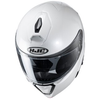 HJC i 90 Solid white Flip Up Helmet
