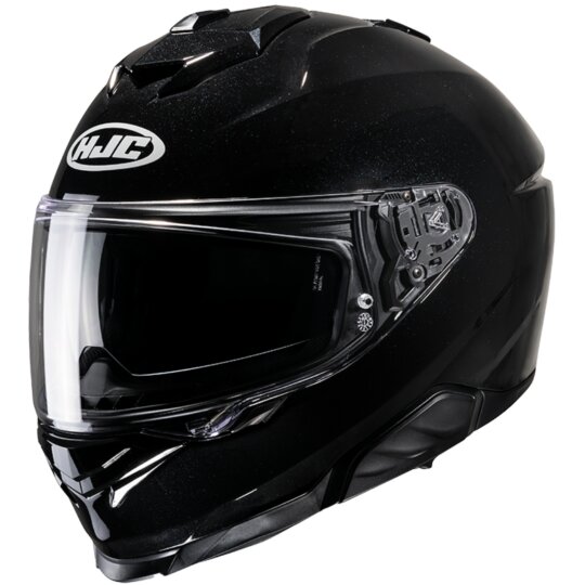 HJC i 71 Solid metallic black Full Face Helmet XS