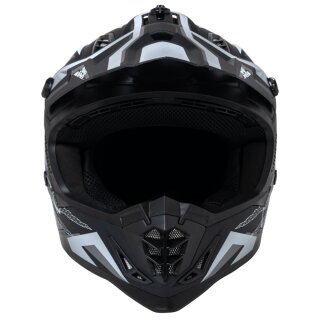 iXS 363 2.0 motocross helmet matt black / anthracite / white