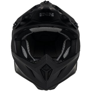 iXS 189 FG 1.0 motocross helmet matt black