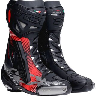 TCX RT-Race Pro Air Motorradstiefel Herren schwarz / rot / weiß 45