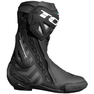 TCX RT-Race NBGR motorcycle boots men black / dark grey 45
